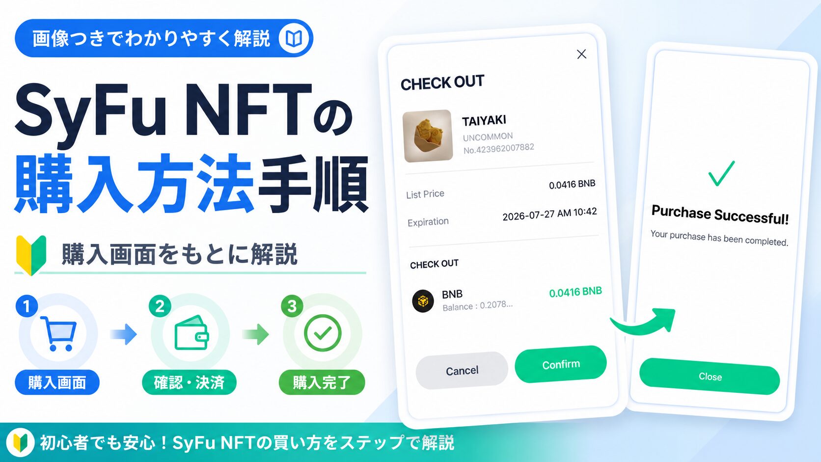 NFT購入手順
